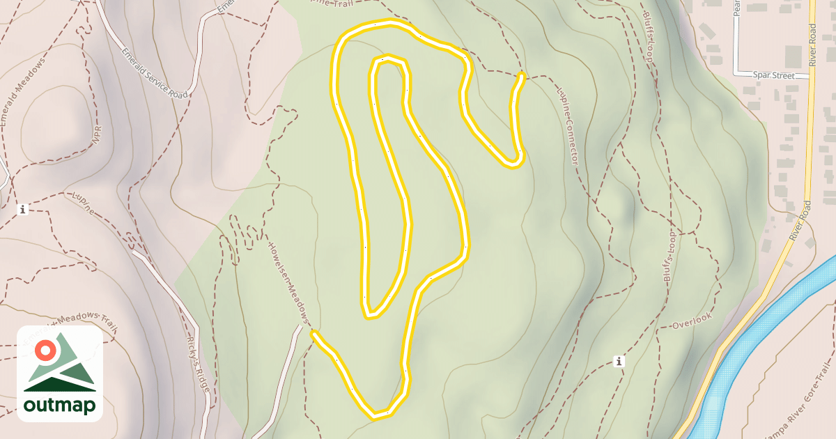 Map of Howelsen Meadows