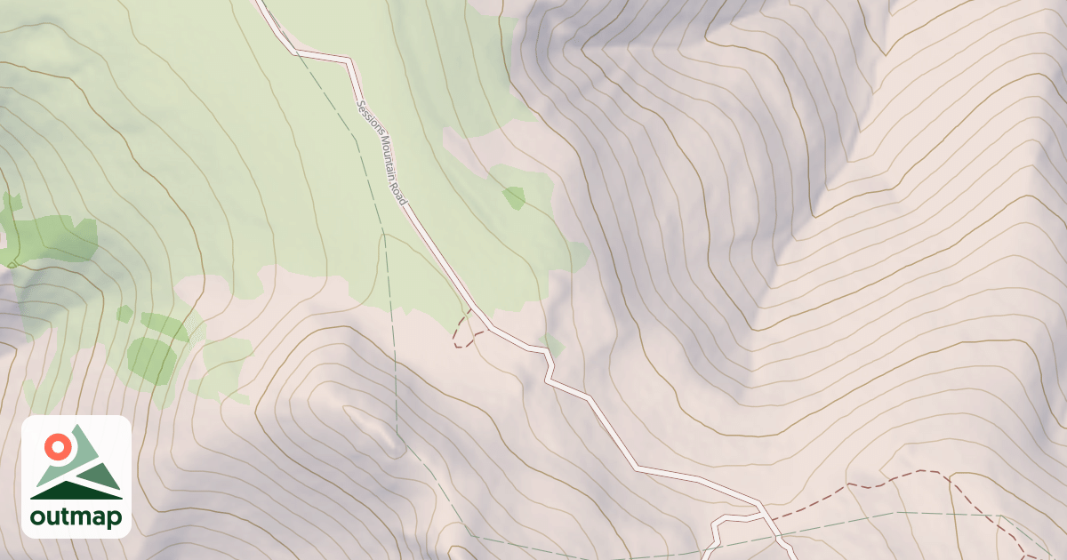 Map of Gwt Francis Peak To Morgan Co.