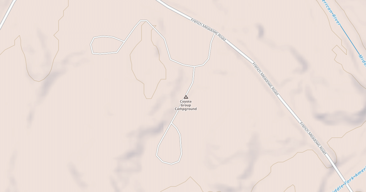 Map preview of COYOTE GROUP CG, S. LOOP
