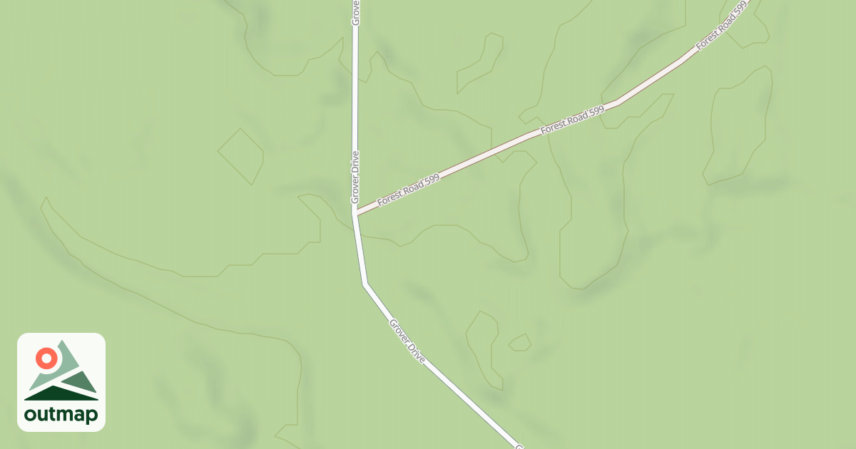 Map of FR 599
