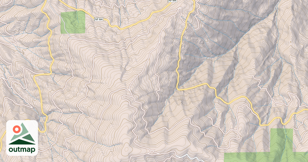 Map of HORSE TROUGH
