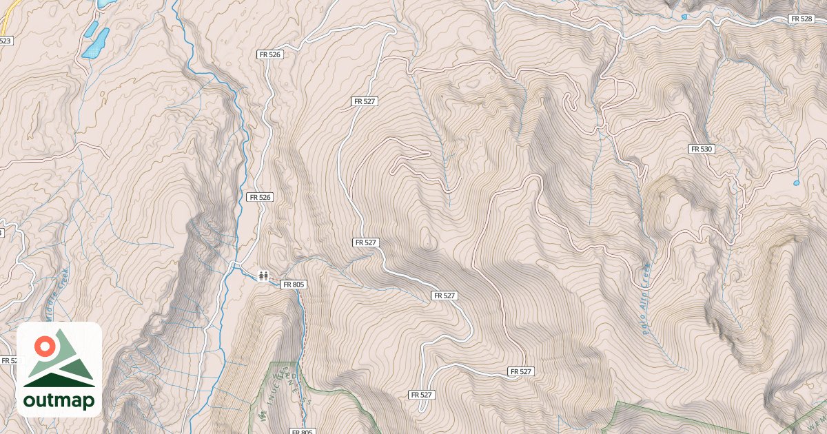 Map of IVY CR