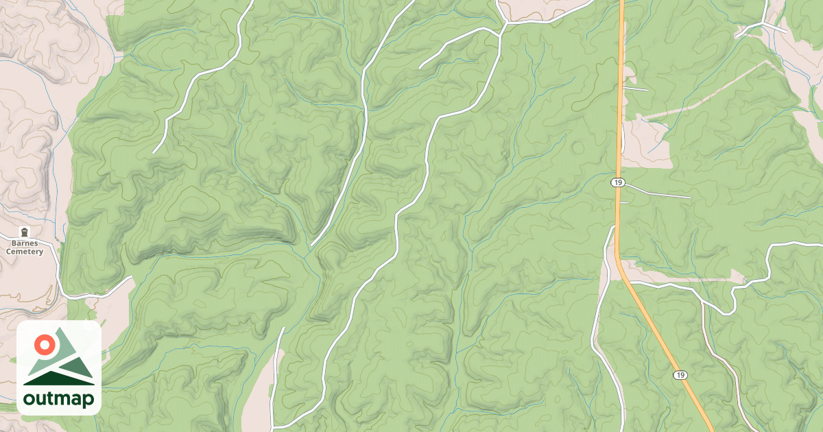 Map of MAGNOLIA