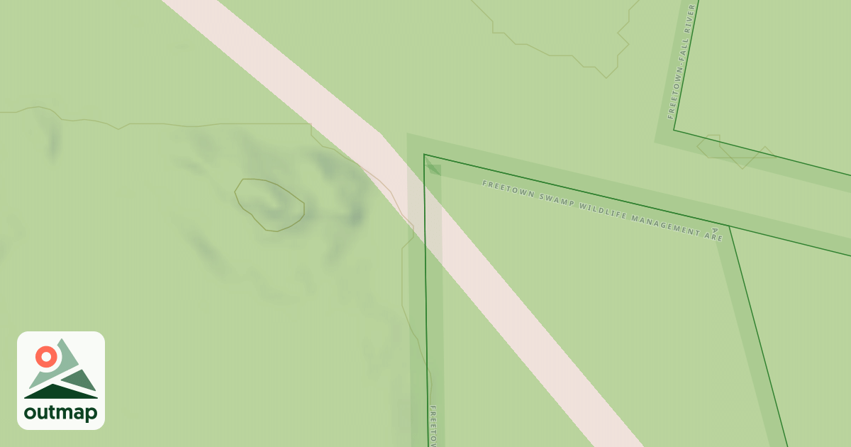 Map of Gas Line Trail