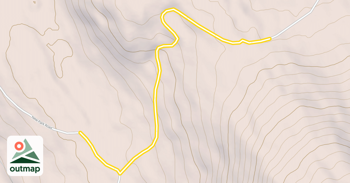 Map of New Park Road