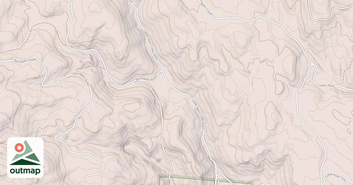 Map of S 700 B UPPER BALM CR
