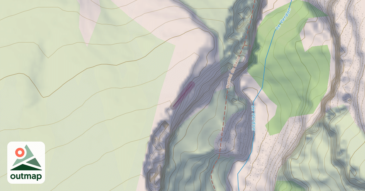 Map of Secteur Castapiagne Rouge Mescalito
