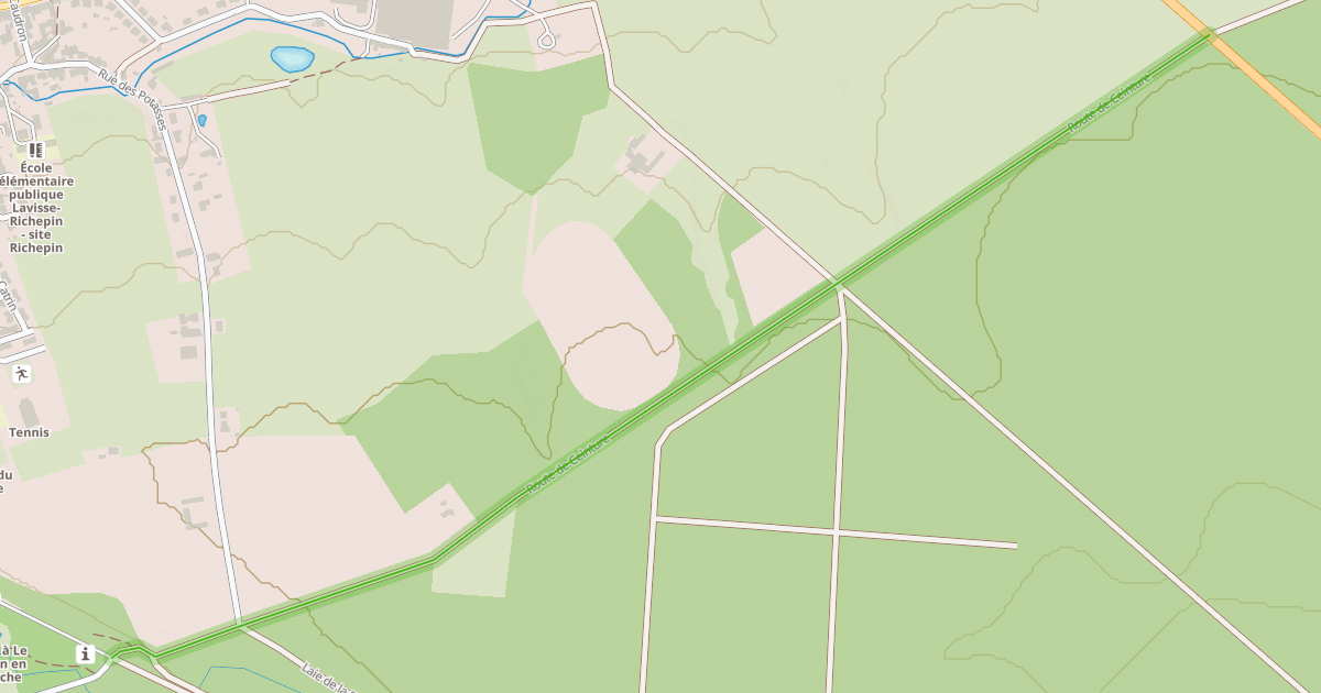 Map preview of Route de Ceinture