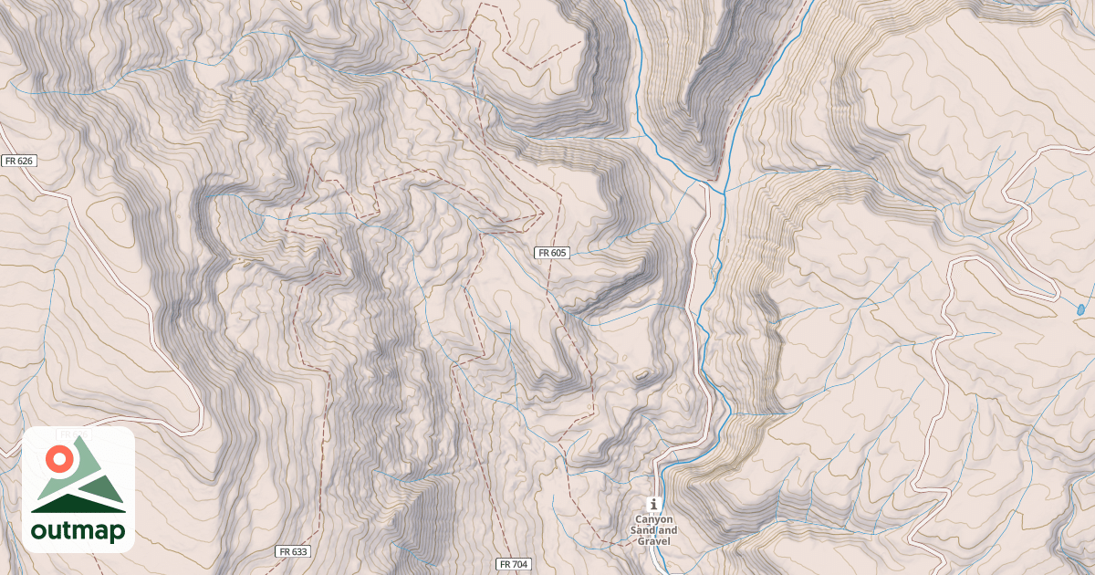 Map of Snow Springs