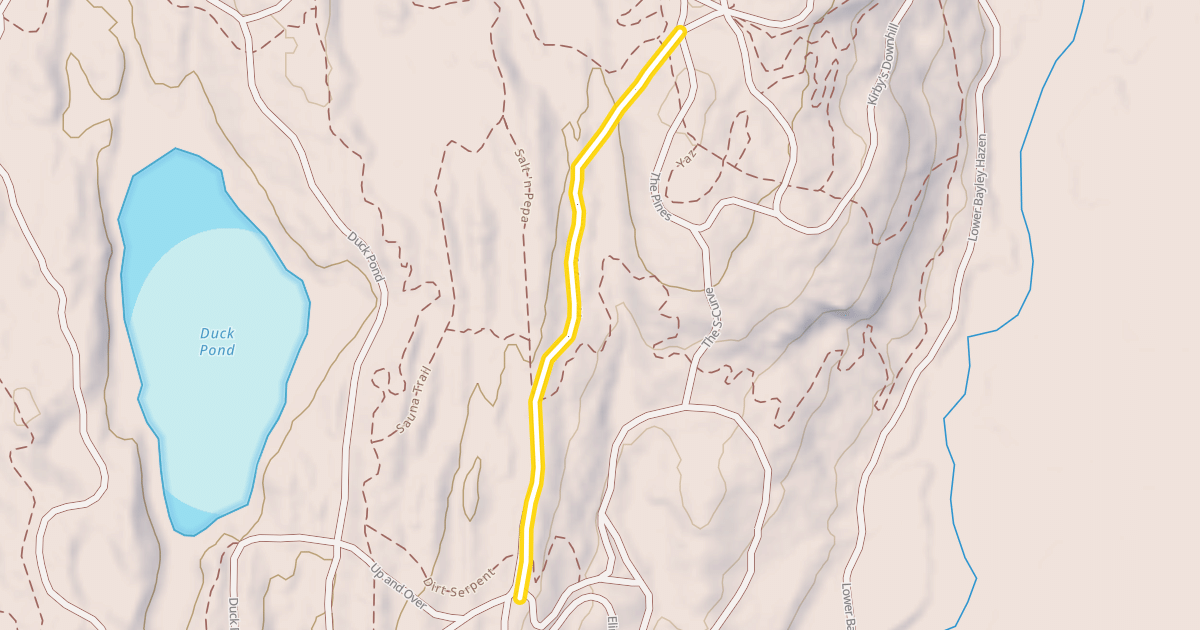Map preview of Upper Bayley Hazen
