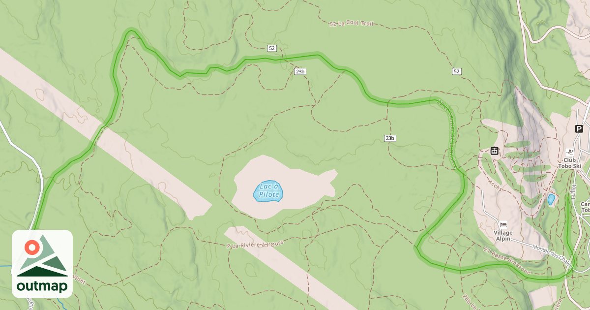 Map of 22 Le Sentier de la Rivière