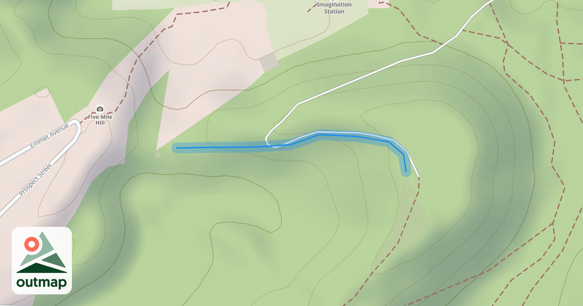 Map of Ridge Run