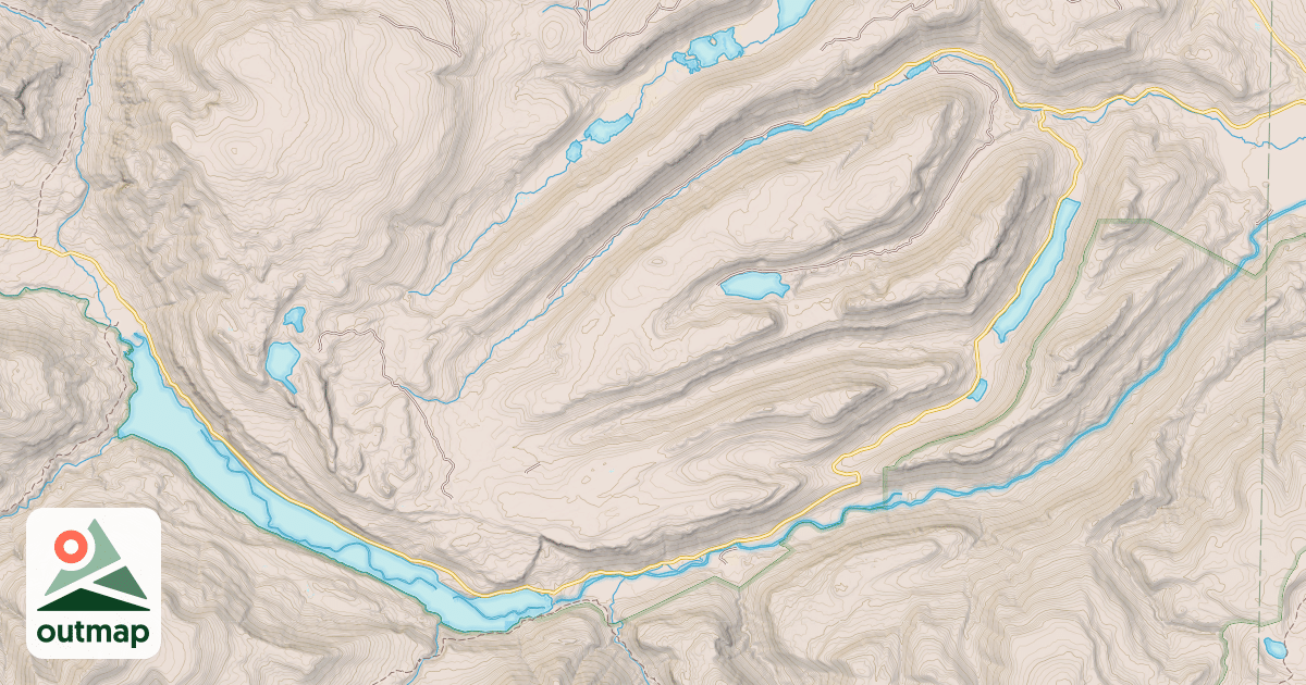 Map of RIO GRANDE RESERVOIR