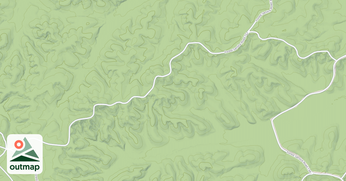 Map of BALD KNOB ROAD