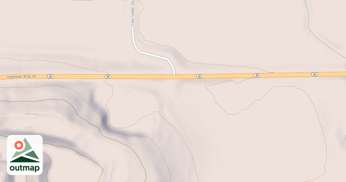 Map of Chatfield Trail