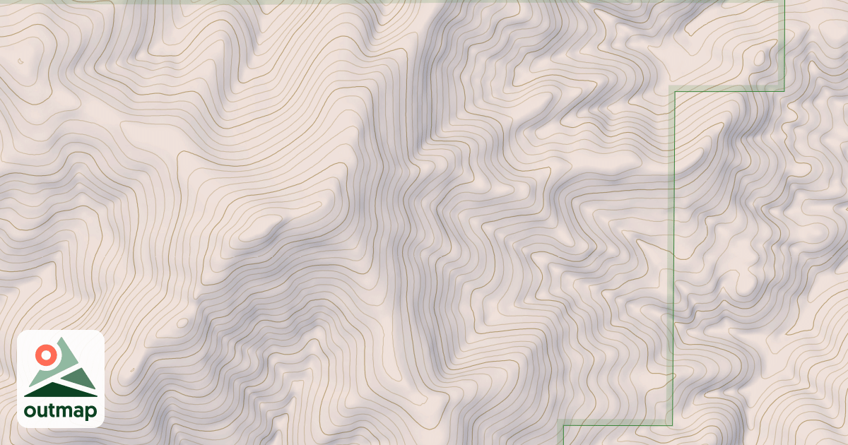 Map of Lower Tyson Ohv