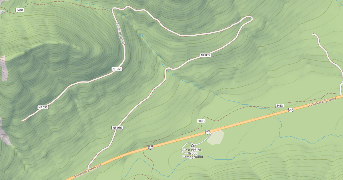 Map preview of ECHO CREEK RD