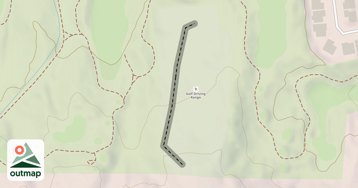 Map of sled hill