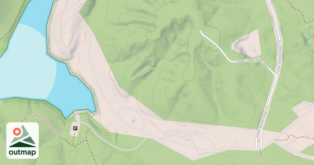 Map of H.F. AREA A ACCESS