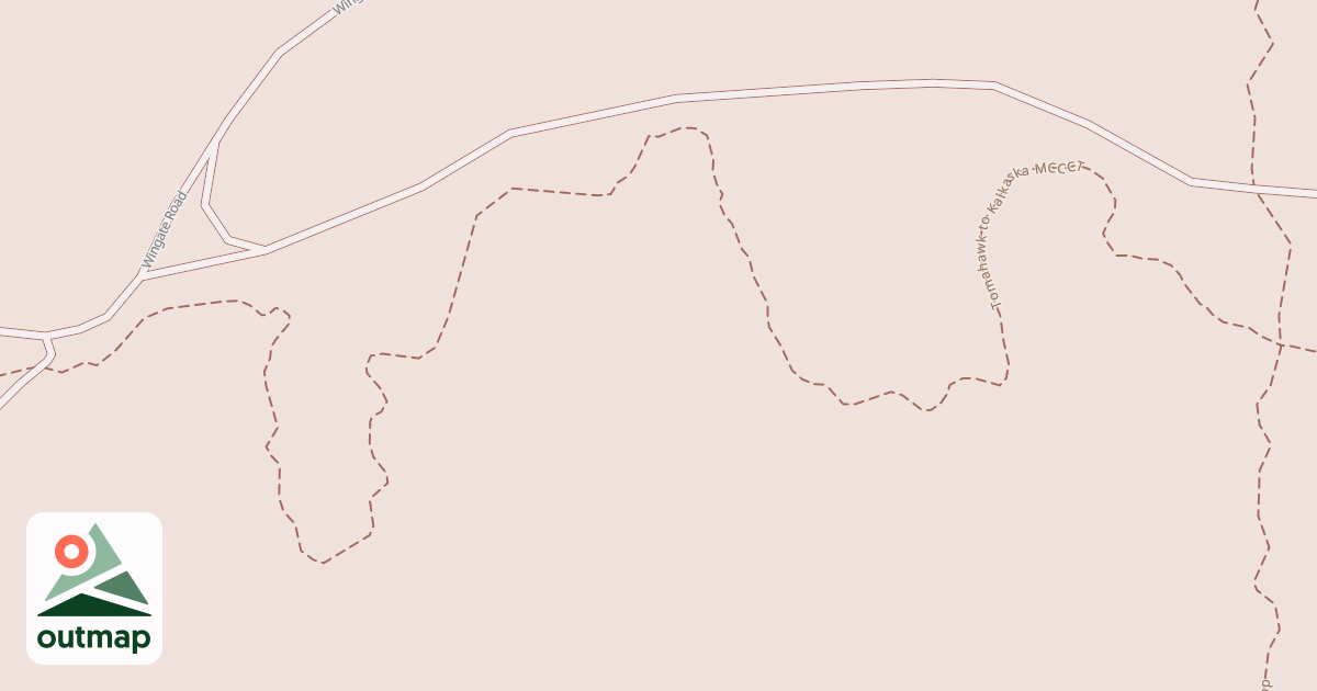 Map of Tomahawk To Kalkaska Mccct
