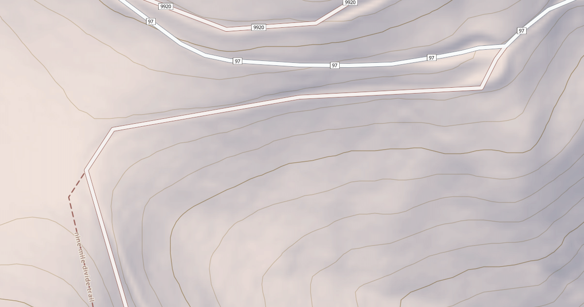 Map preview of DEVILS CREEK
