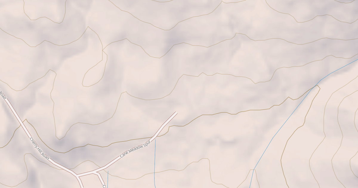 Map preview of CANE MEADOW