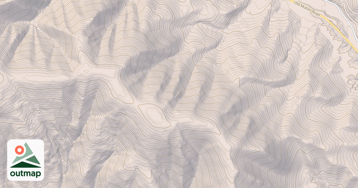 Map of BOYD MOUNTAIN