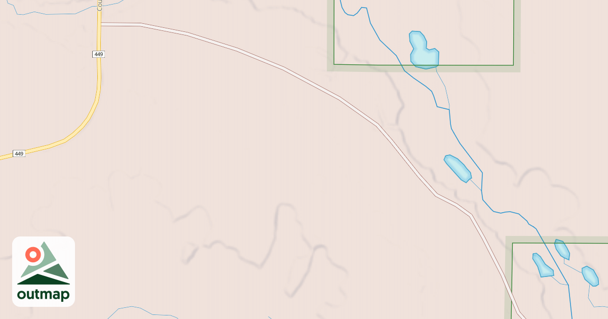 Map of EIGHT MILE CUT ACROSS SPUR B