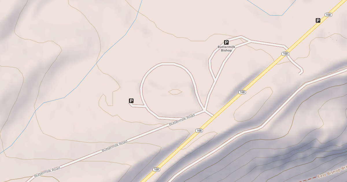 Map preview of BISHOP CRK ENTRANCE STA