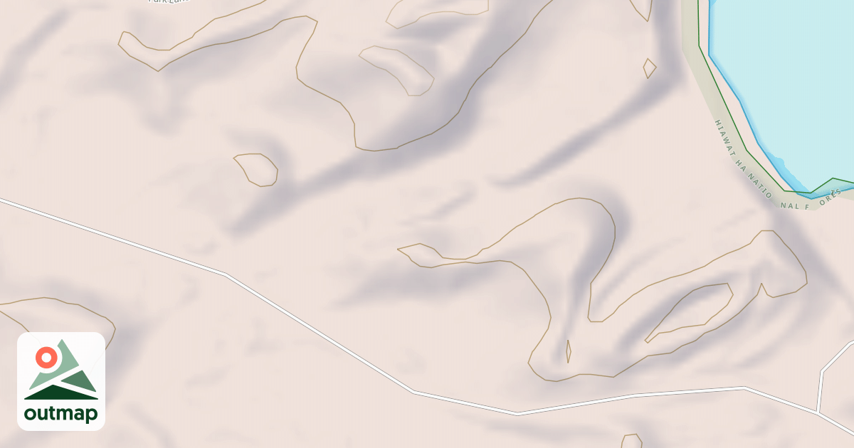Map of BREVOORT LAKE CG SPUR AA