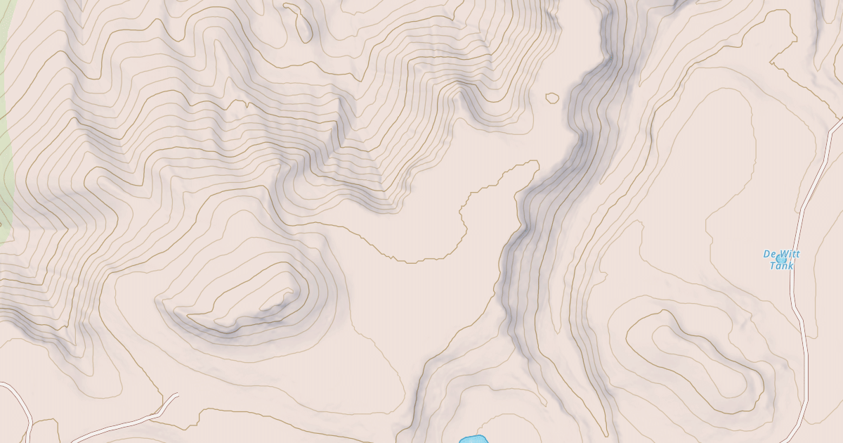 Map preview of USFS National Forest System Roads {0C9AAFD8-DE29-4878-A825-5F55A14D5ACA}