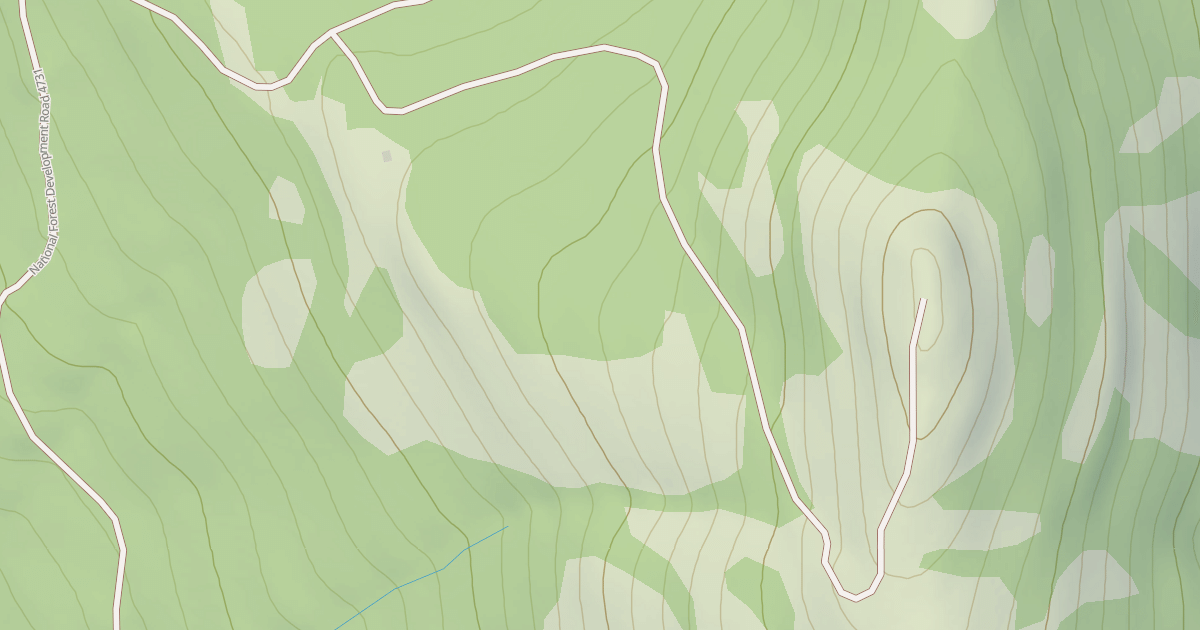 Map preview of BIG CREEK LOOKOUT SNOWMOBILE