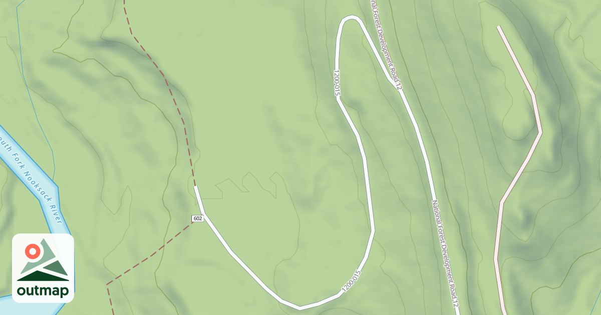 Map of PICNIC TABLE