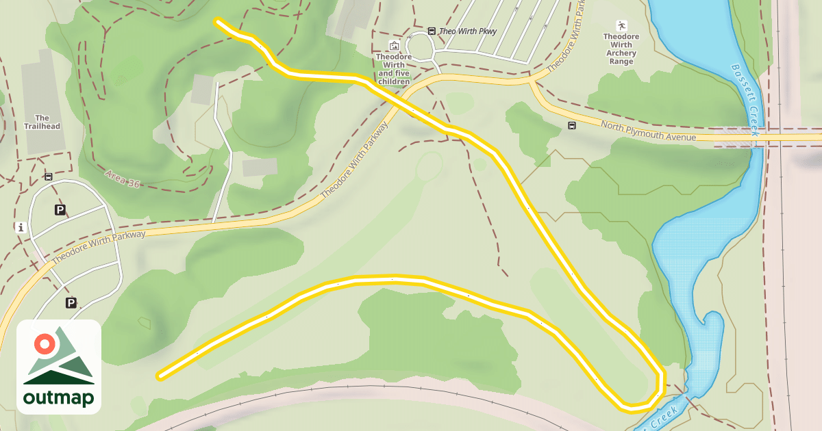 Map of Bridge Trail