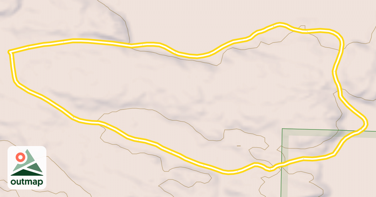 Map of Blue Trail