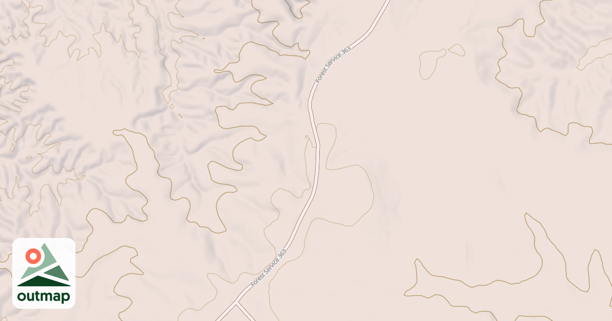 Map of USFS National Forest System Roads {06C2F46B-3C28-432C-9873-C26CFF477F7D}