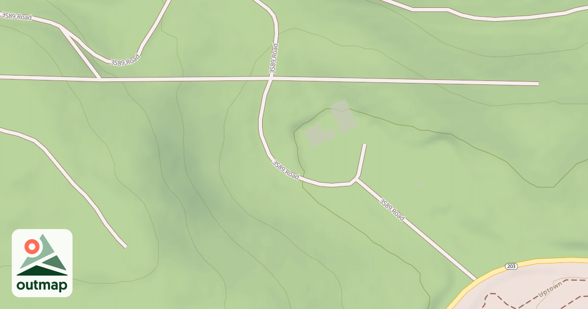 Map of C-Crater Flat/Deadman Creek Sm
