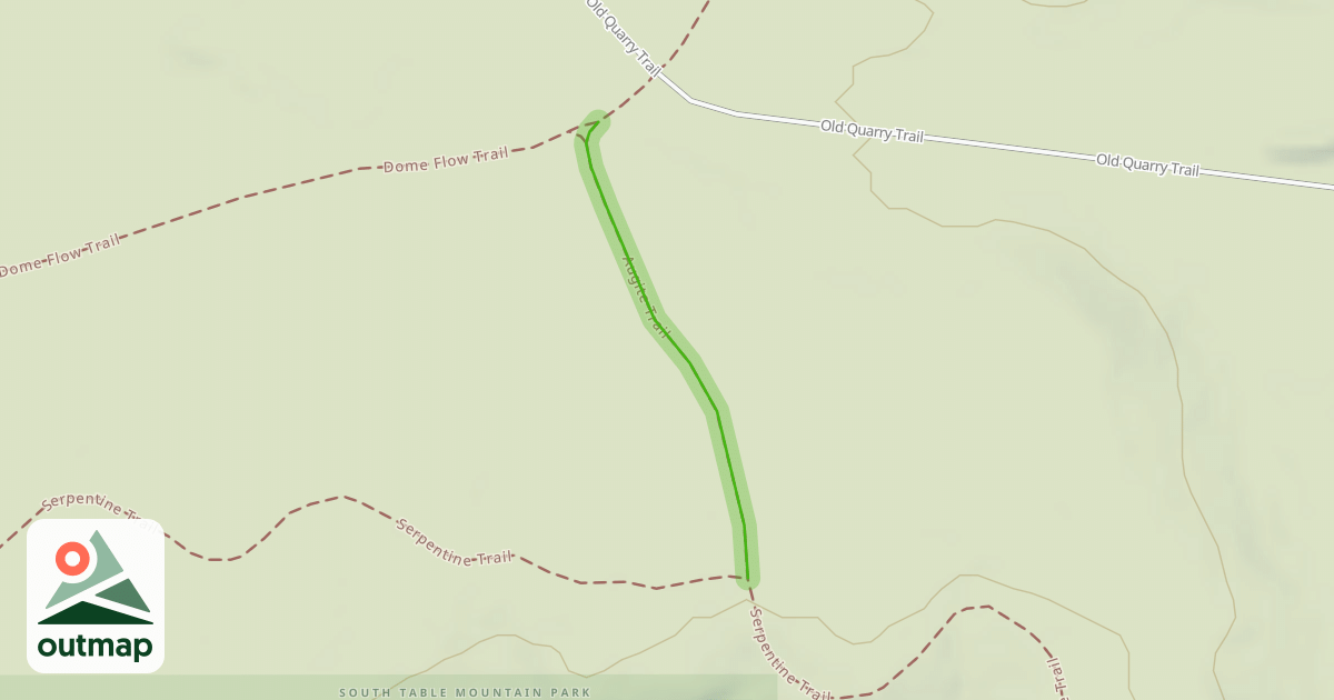 Map of Augite Trail