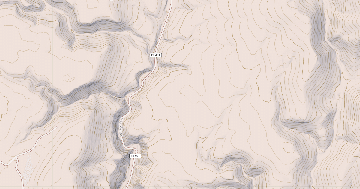 Map preview of USFS Motor Vehicle Use Map Roads {C80B594D-CCF8-4399-964E-706F8F4ED348}