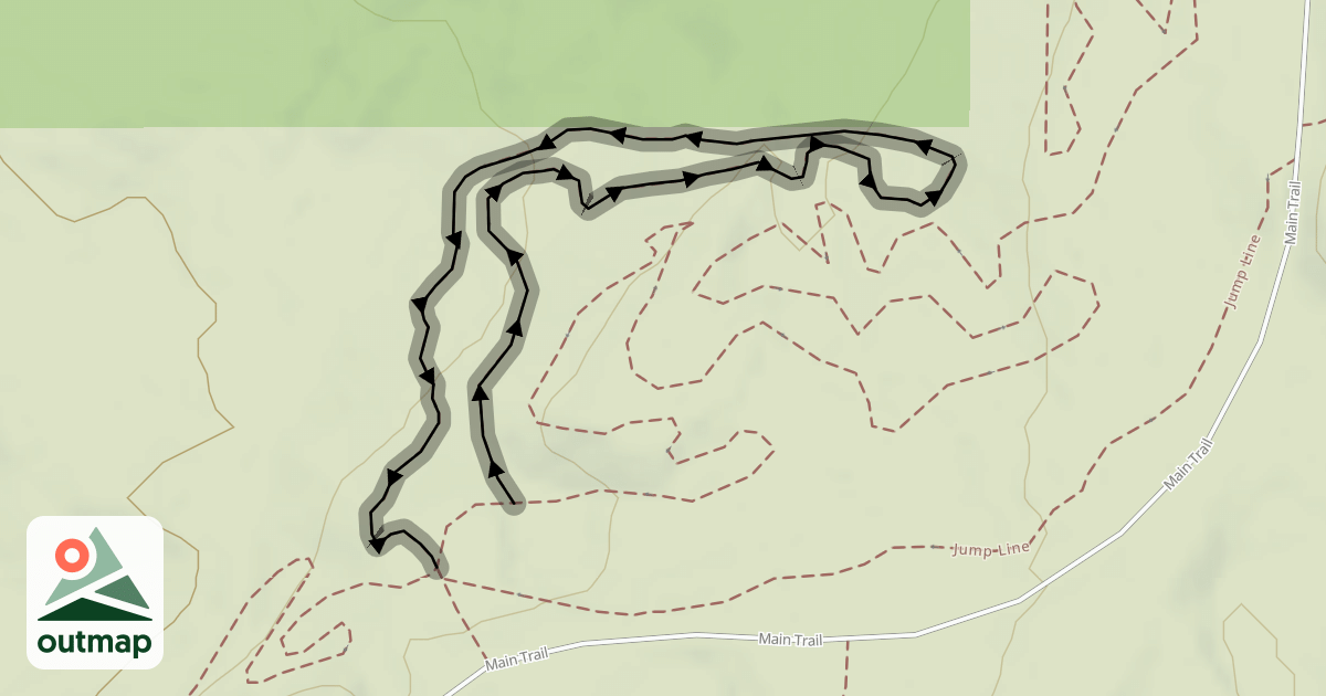 Map of Extra Credit? (MTB One Way)