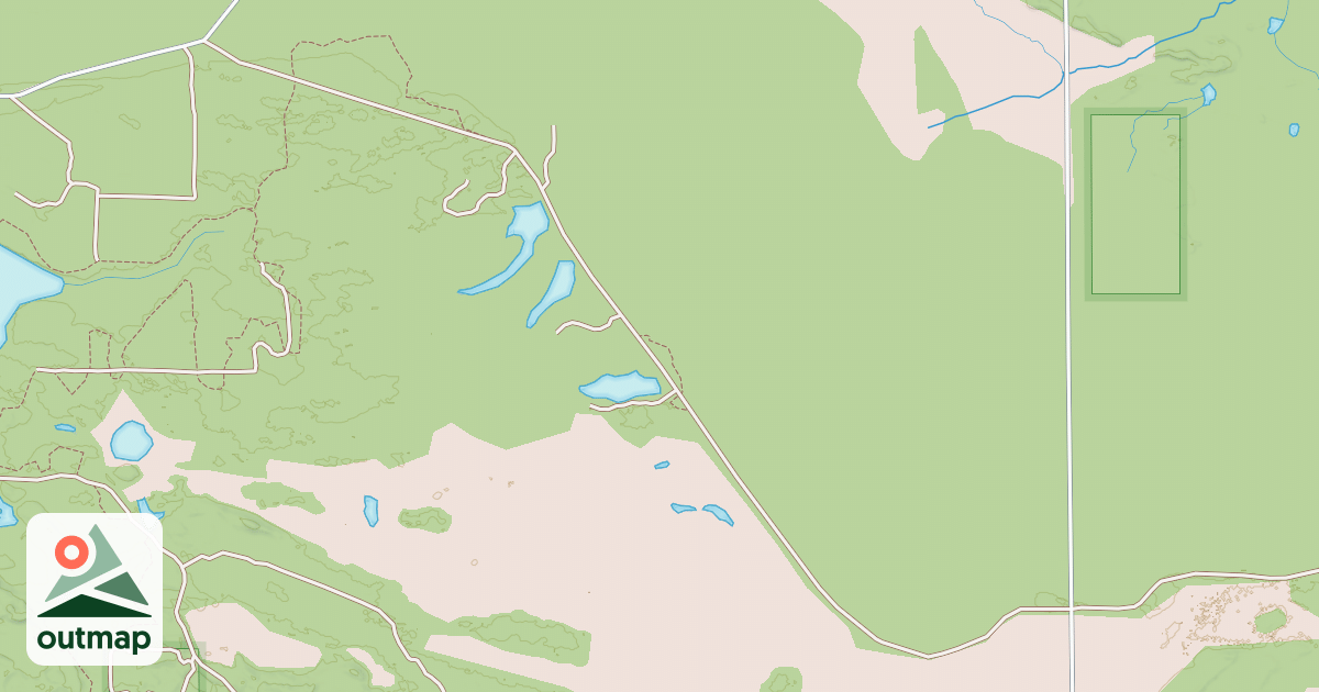 Map of Newberry-rexton Motorcycle Trail