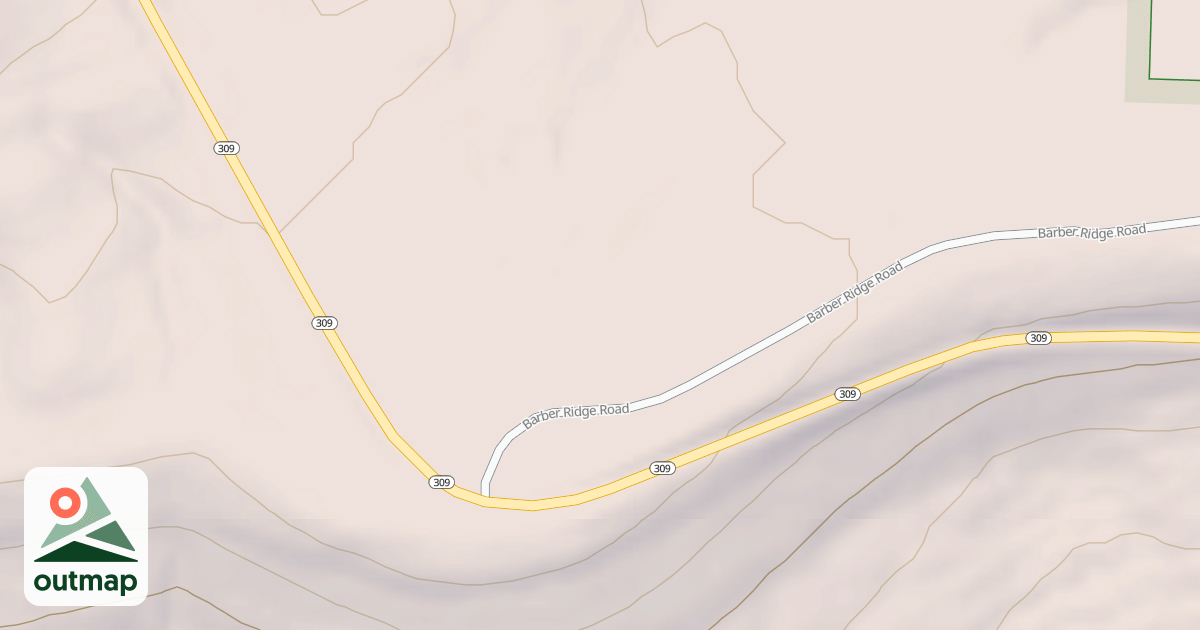 Map of USFS Motor Vehicle Use Map Roads {9308AE71-63F2-4C6F-B2F9-F7DAB80D987F}