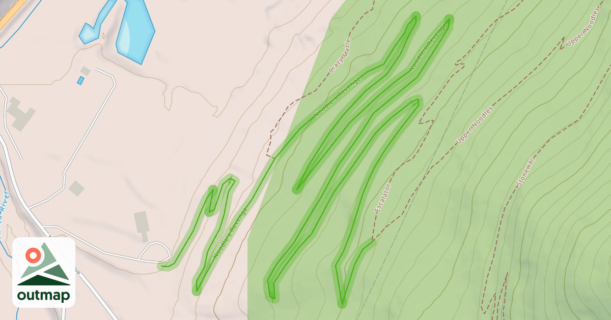 Map of Noodle's Revenge