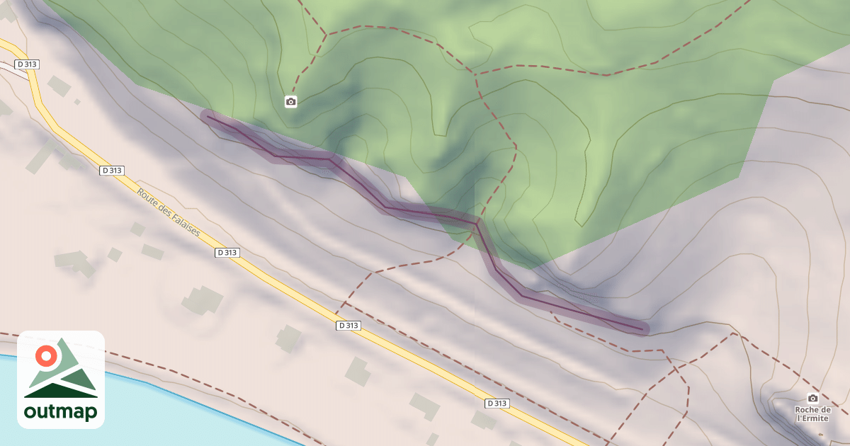 Map of Val-Saint-Martin