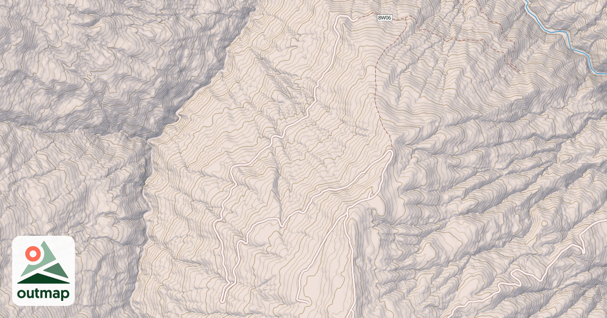 Map of GRINDSTONE CANYON