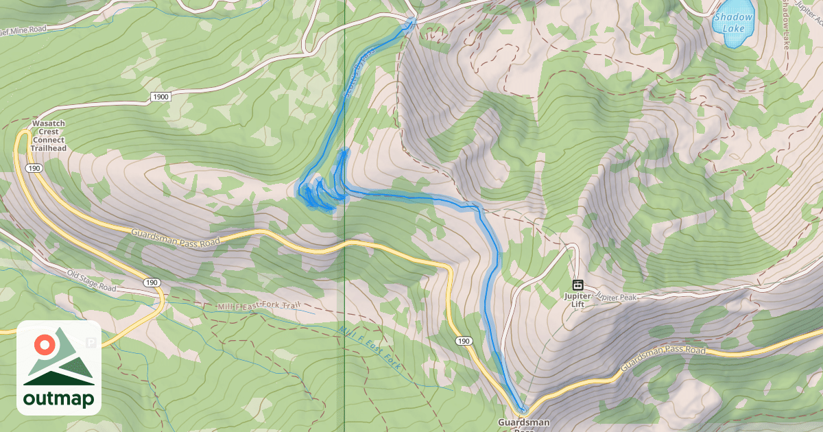 Map of Scott's Bypass