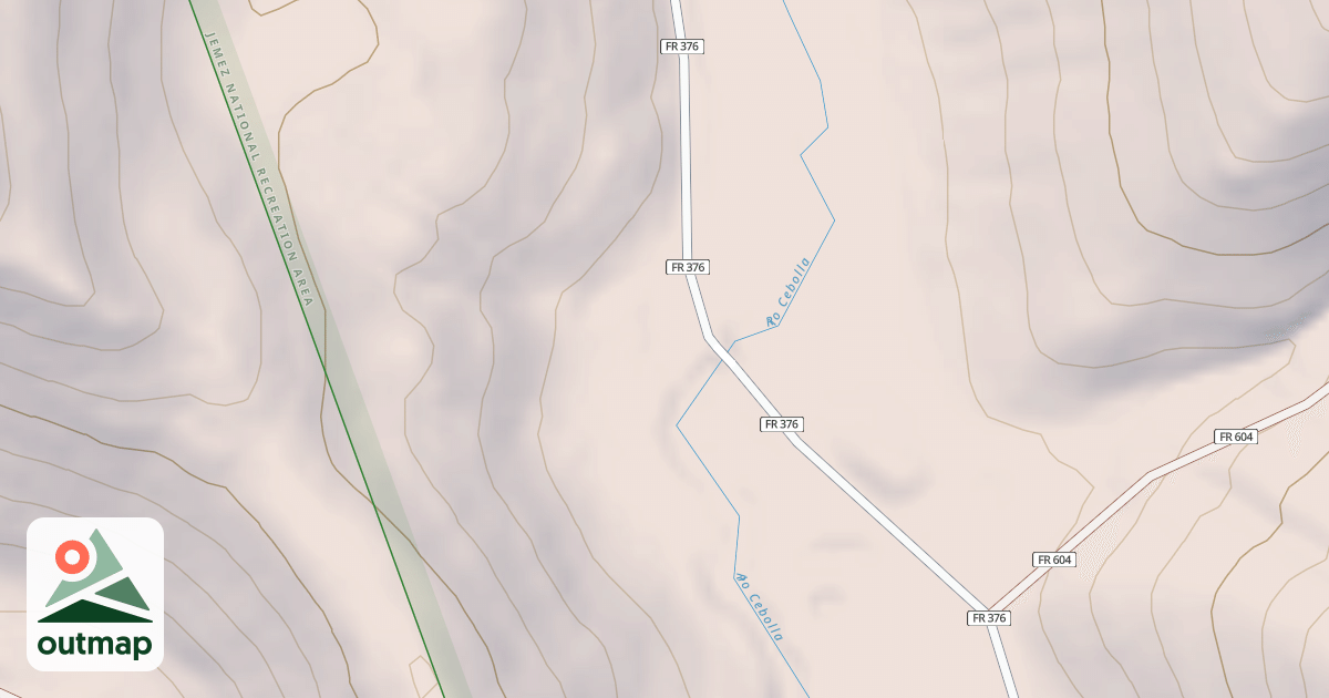 Map of USFS Motor Vehicle Use Map Roads {C1C5DAE4-D6DE-4404-93C0-DAF733D6A16E}