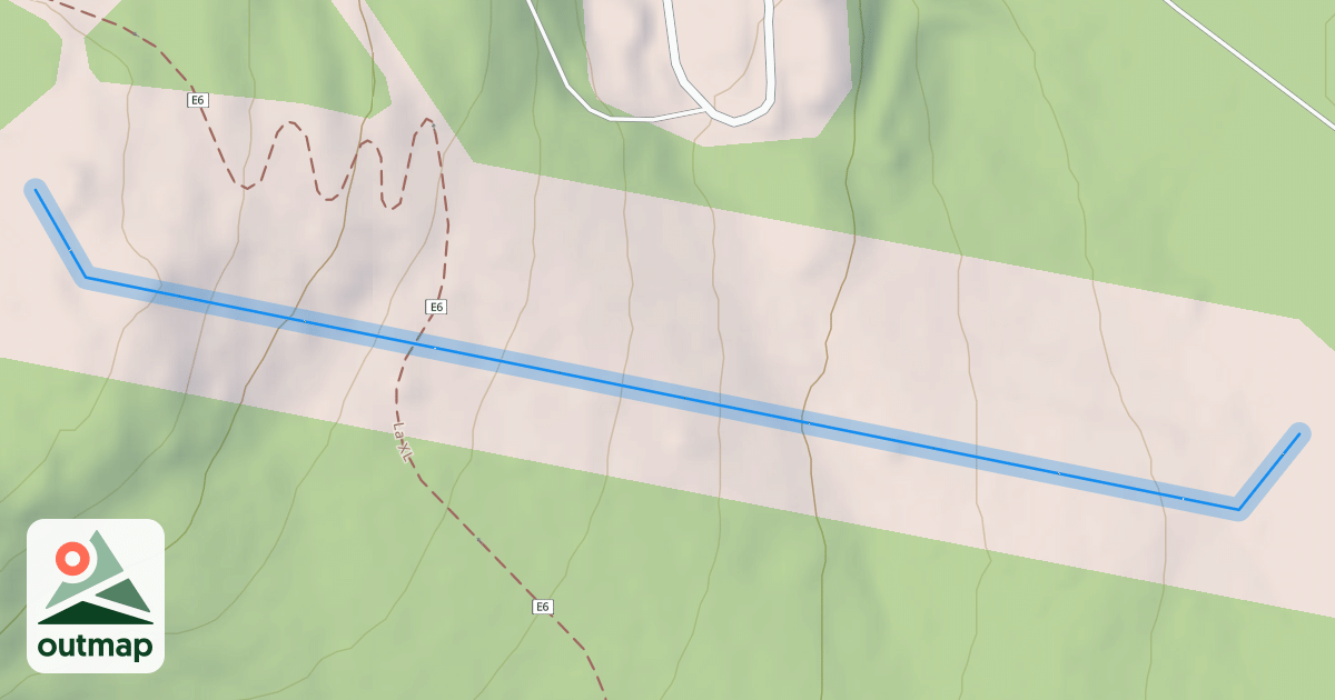 Map of 13. Olympic