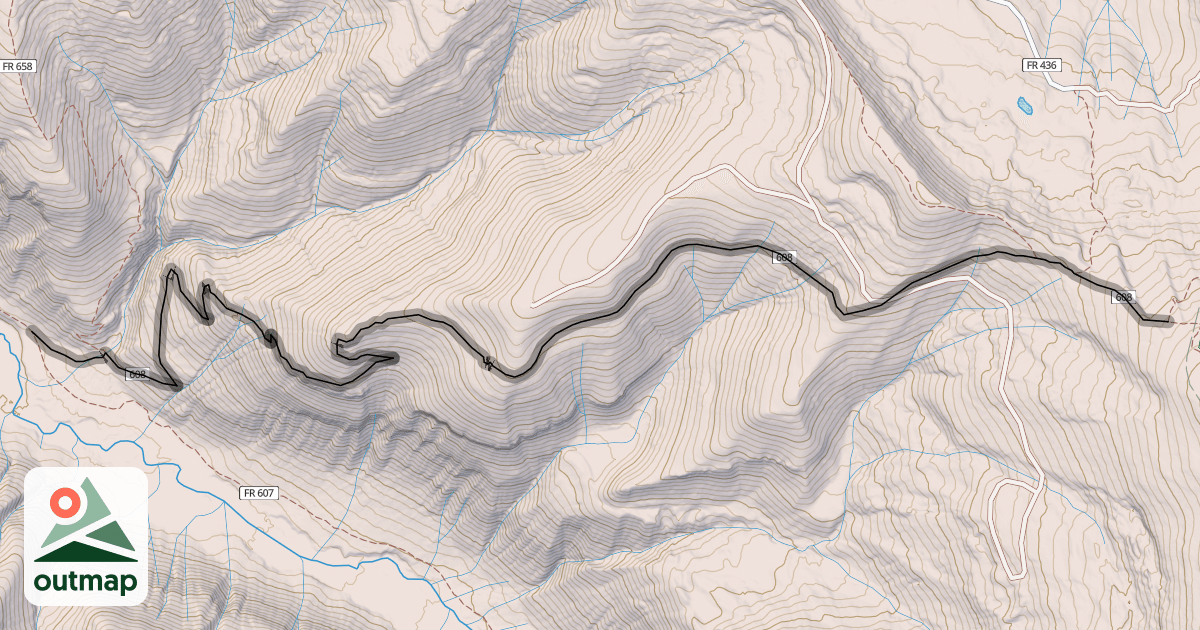 Map of Grindstone Trail