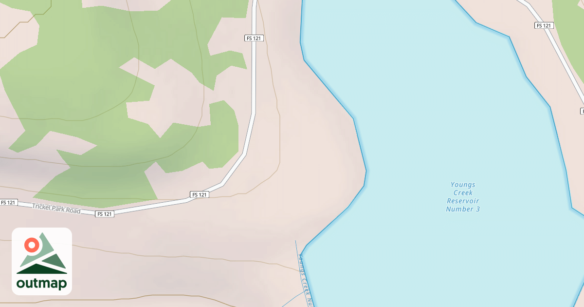 Map of YOUNGS CREEK RES #3